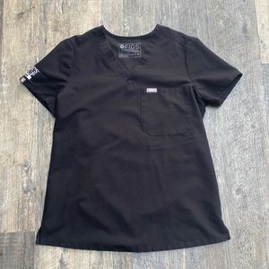 Figs limited edition times up scrub top
